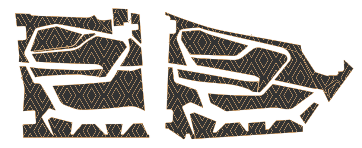 Polaris RZR Pro R / Pro XP – EVA Foam Door Kit