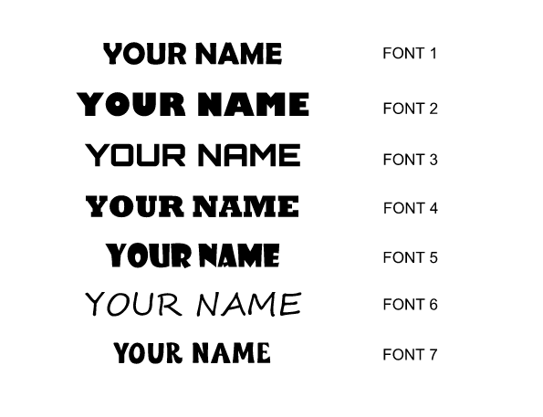 build your own cooler font