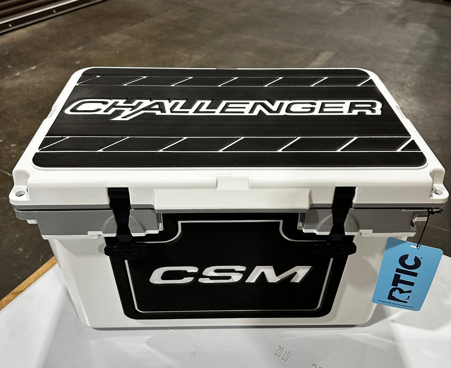 custom cooler, rtic, foam pad