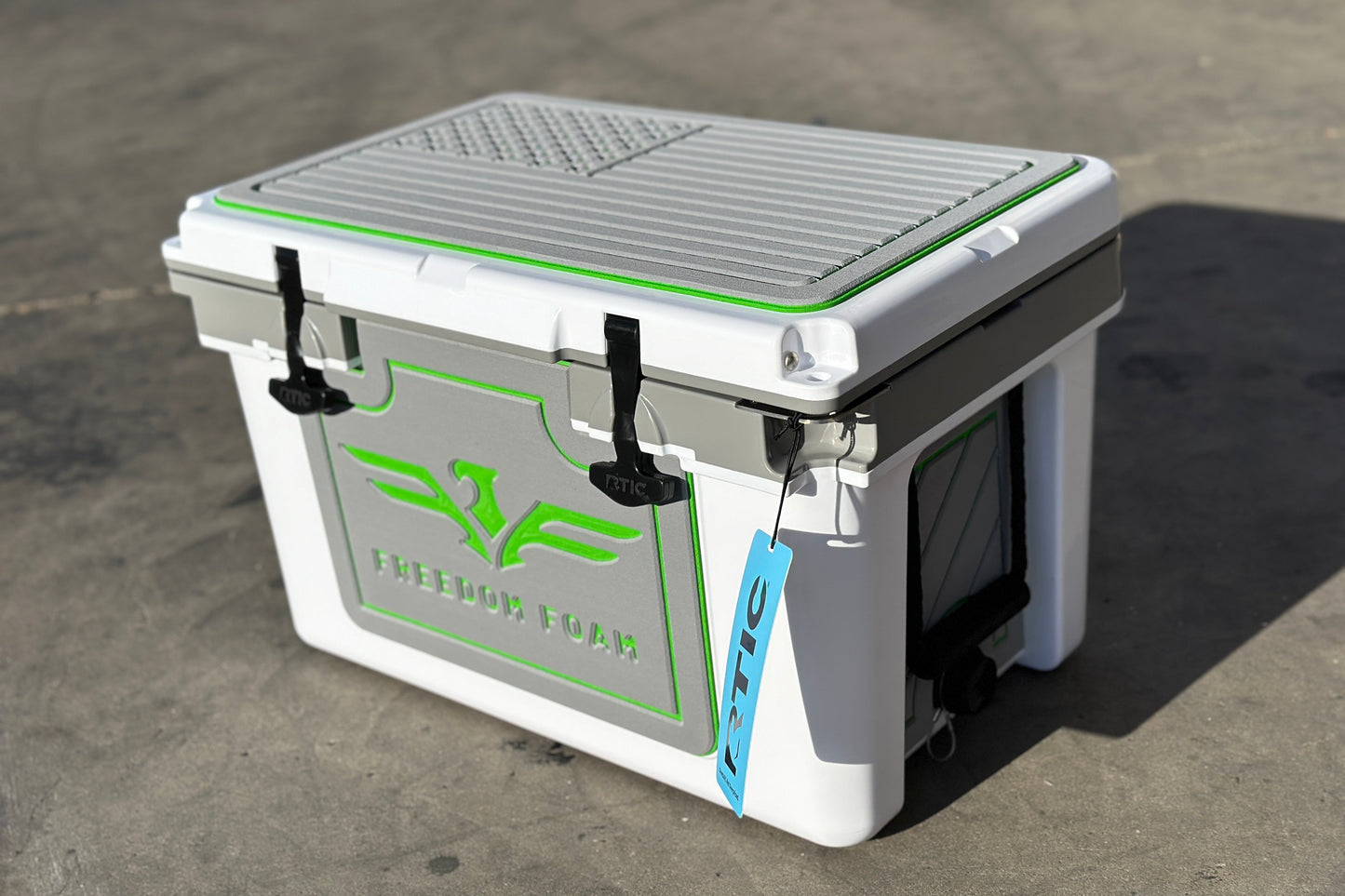 freedom foam cooler tops